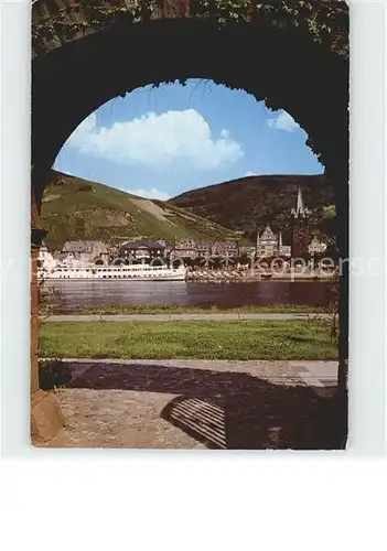 Bernkastel Kues Blick aus dem Cusanus Stift Kat. Bernkastel Kues