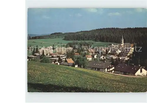 Schoenwald Schwarzwald Ortsansicht Kat. Schoenwald im Schwarzwald