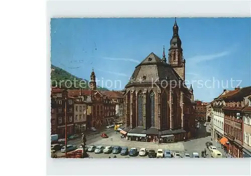 Heidelberg Neckar Heiligengeistkirche Kat. Heidelberg