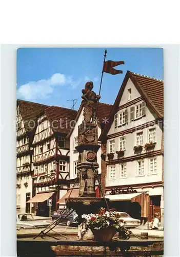 Fritzlar Brunnen Kat. Fritzlar