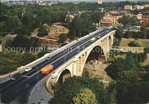 Luxembourg Luxemburg Pont Adolphe Kat. Luxembourg