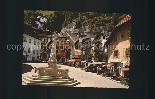 Hallstatt Salzkammergut Alte Keltensiedlung Marktplatz / Hallstatt /Traunviertel