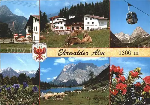 Ehrwald Tirol Alm Seilbahn Zugspitze / Ehrwald /