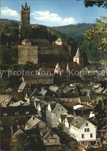 Dillenburg mit Schlossberg Kat. Dillenburg