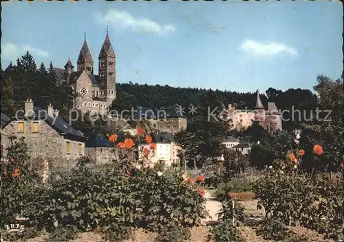 Clervaux Eglise et Chateau Kat. Clervaux