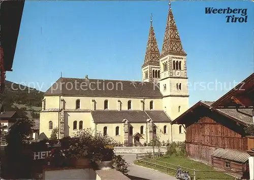 Weerberg Pfarrkirche Maria Empfaengnis Kat. Weerberg