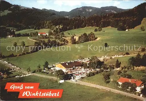 Winkl Fischbachau Fliegeraufnahme Cafe Winklstueberl Kat. Fischbachau