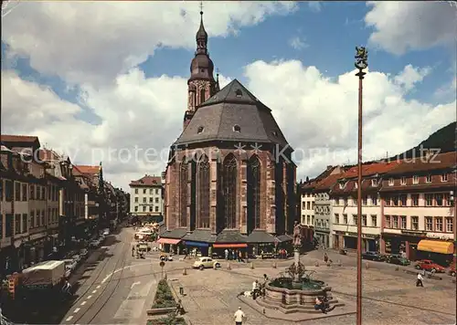 Heidelberg Neckar Heiliggeistkirche Kat. Heidelberg