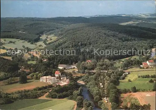 Sobernheim Bad Fliegeraufnahme Felkebad Rehazentrum Camping Kat. Bad Sobernheim