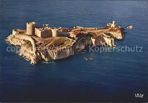 Marseille Chateau d If vue aerienne Kat. Marseille