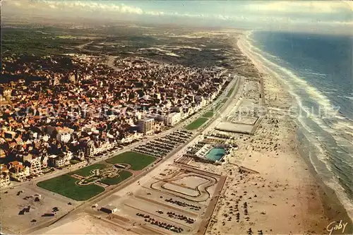 Le Touquet Paris Plage Vue generale aerienne Kat. Le Touquet Paris Plage