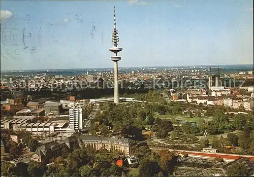 Hamburg Stadtbild mit Fernsehturm Kat. Hamburg