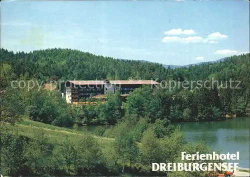 Tittling Ferienhotel Dreiburgensee Museumsdorf Bayerischer Wald Kat. Tittling