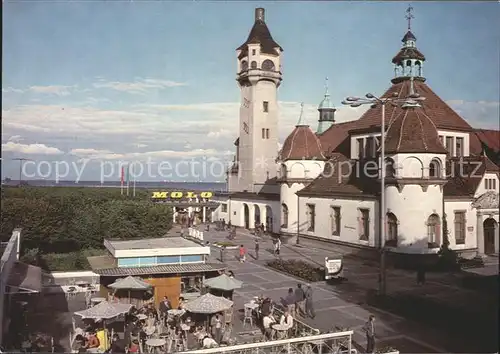 Sopot Zaklad Balneologiczny Restaurant Kat. Zoppot Westpreussen