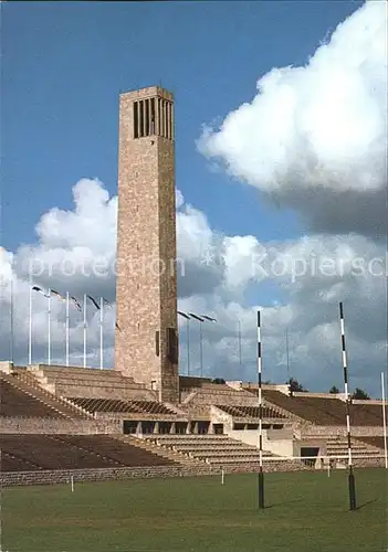 Berlin Glockenturm am Olympiastadion Kat. Berlin