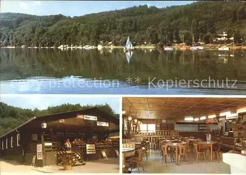 Maria Laach Glees Campingplatz Laacher See Gaststaette / Glees /Ahrweiler LKR