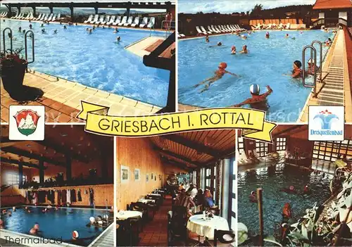 Griesbach Rottal Thermalbad Cafe Luftkurort Kat. Bad Griesbach i.Rottal
