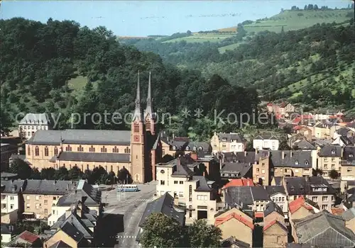 Diekirch Eglise vue aerienne Kat. Diekirch