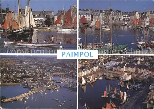 Paimpol Hafen Segelboote Kat. Paimpol