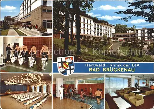 Bad Brueckenau Hartwald Klinik der BfA Kat. Bad Brueckenau