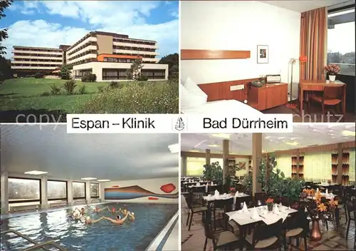 Bad Duerrheim Espana Klinik mit Schwimmbad Kat. Bad Duerrheim