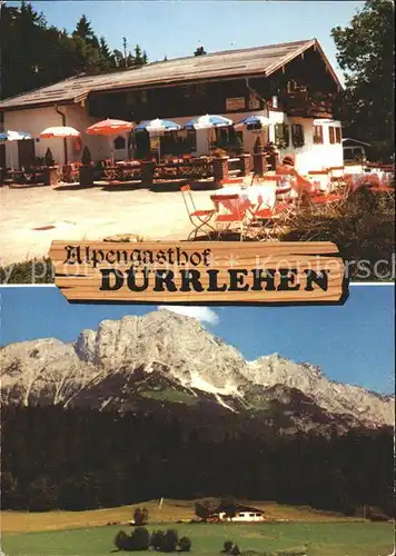 Berchtesgaden Hinter Gern Alpengasthof Duerrlehen Kat. Berchtesgaden