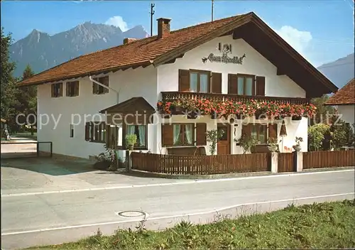 Flintsbach Inn Haus Alpenblick Stocker Kat. Flintsbach a.Inn