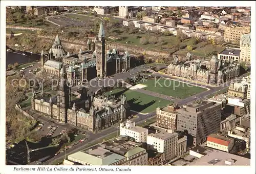 Ottawa Ontario Fliegeraufnahme Parliament Hill Kat. Ottawa