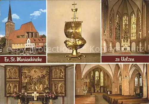 Uelzen Lueneburger Heide Marienkirche Kat. Uelzen