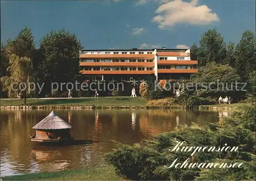 Bad Meinberg Kurpension Schwanensee Kat. Horn Bad Meinberg