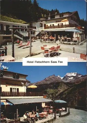 Saas Fee Hotel Fletschhorn Kat. Saas Fee