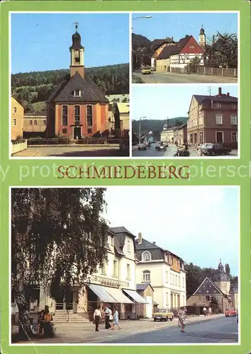 Schmiedeberg Bad Altenberger Strasse Dreifaltigkeitskirche Kat. Bad Schmiedeberg Duebener Heide