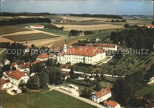 Zangberg Fliegeraufnahme Haus der Begegnungen Kloster St. Josef Kat. Zangberg