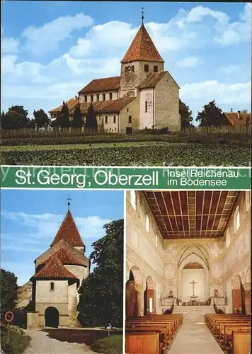 Oberzell Reichenau St. Georg Bodensee Kat. Reichenau Bodensee
