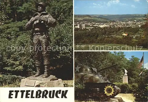 Ettelbruck Monument Patton  Kat. Ettelbruck