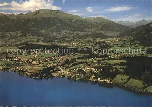 Seeboden Kaernten Fliegeraufnahme Kat. Seeboden Millstaettersee