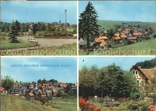 Masserberg Heubach Schnett Fehrenbach Thueringer Wald Kat. Masserberg