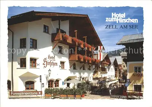 Zell See Hotel zum Hirschen Kat. Zell am See
