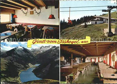 Gerlos Isskogel Restaurant Jaegerstube Lift Durlasboden Stausee Alpenpanorama Kat. Gerlos
