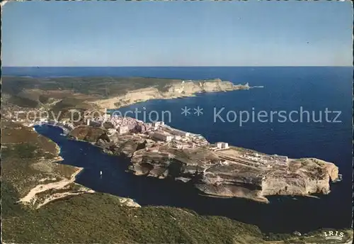 Bonifacio Corse du Sud Entree par le Goulet vue aerienne Kat. Bonifacio