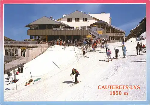 Cauterets Le Lys Bergrestaurant Wintersportplatz Kat. Cauterets
