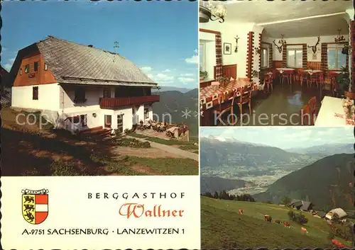 Sachsenburg Kaernten Berggasthof Wallner Fernsicht / Sachsenburg /Oberkaernten