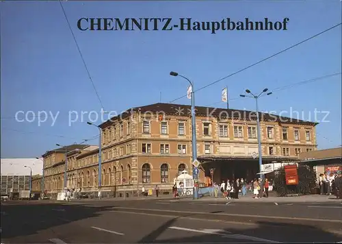 Chemnitz Hauptbahnhof Kat. Chemnitz