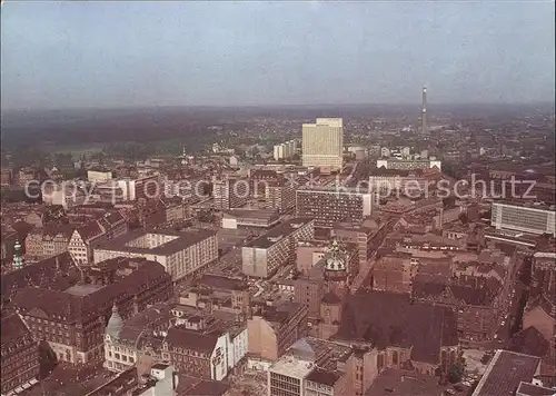 Leipzig Messestadt Fliegeraufnahme Kat. Leipzig