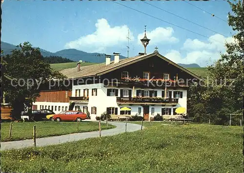 Koessen Tirol Fruehstueckspension Unterbach Kat. Koessen