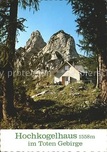 Ebensee Oberoesterreich Hochkogelhaus im Toten Gebirge Kat. Ebensee Salzkammergut