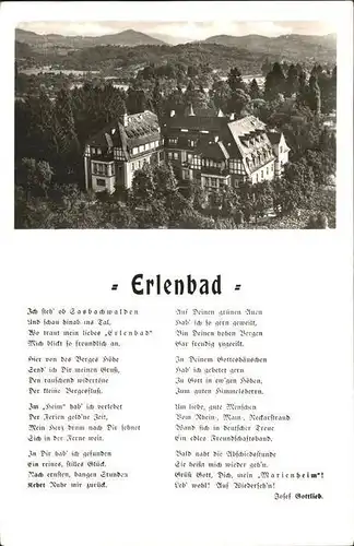 Obersasbach Erlenbad mit Vers Kat. Sasbach