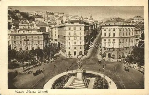 Genova Genua Liguria Piazza Corvello Kat. Genova