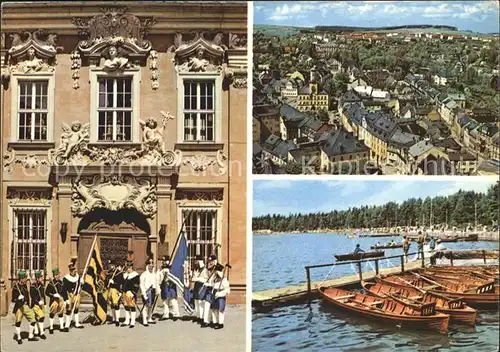 Schneeberg Erzgebirge Hafen Stadtansicht Kat. Schneeberg