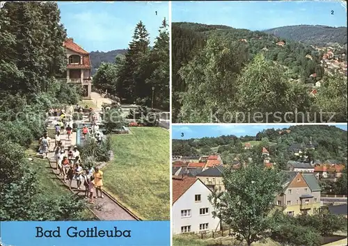 Bad Gottleuba Berggiesshuebel Wassertretanlage Kliniksanatorium Kat. Bad Gottleuba Berggiesshuebel